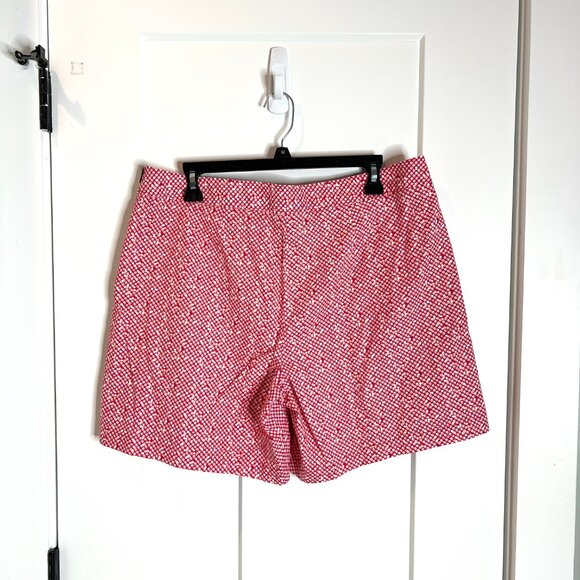 CAbi Picnic Short Polka Dot Side Zip Bright Red High-Waisted Style 5121 Size 12 - Picture 6 of 7